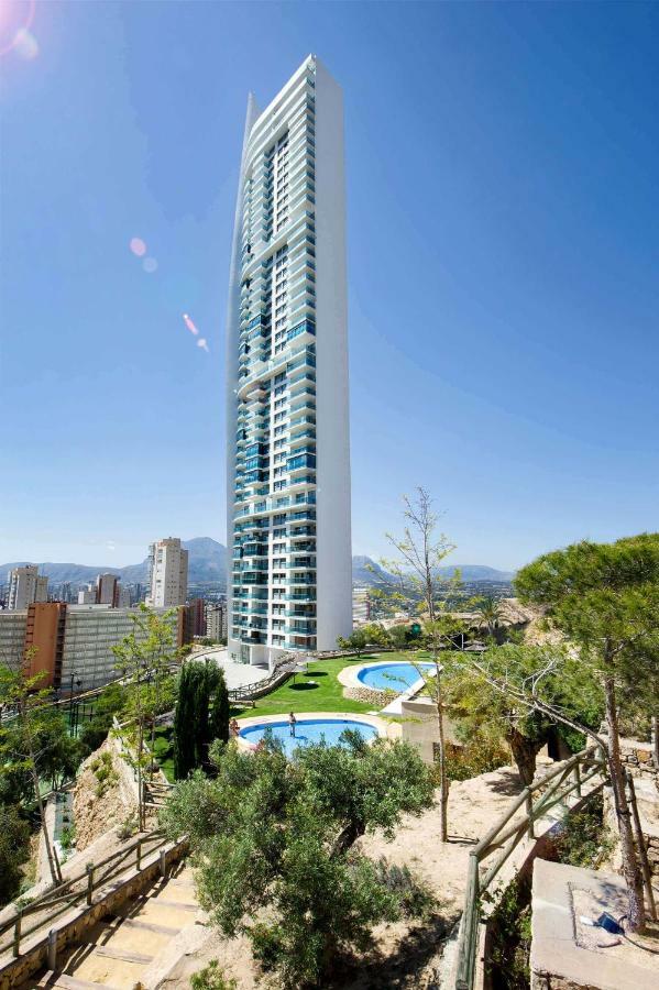 Luxury Apartment On The 40Th Floor With Amazing Views Бенидорм Экстерьер фото